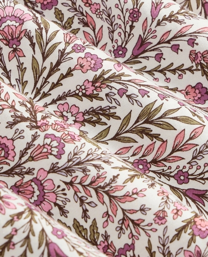 Cotton Jersey Floral Pajamas, image 6