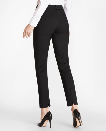 Slim-Fit Wool Pants, image 3