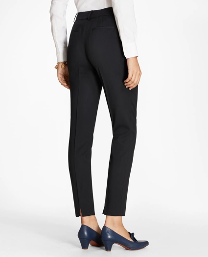 Slim-Fit Wool Pants, image 2