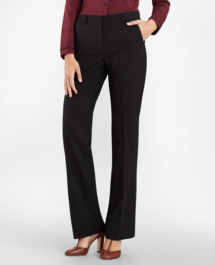 Checked BrooksCool® Merino Wool Pants, image 1