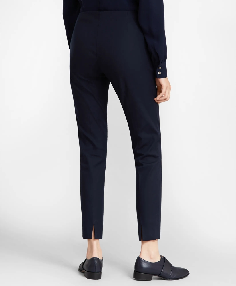 Stretch Cotton Ankle Pants, image 3