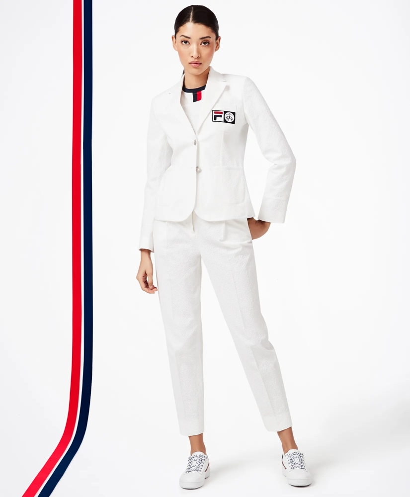 Brooks Brothers x FILA Women's Seersucker Championship Pants, image 2