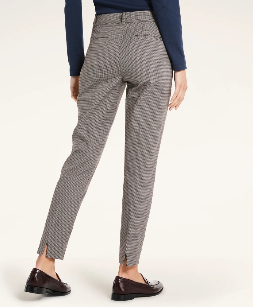 Stretch Twill Microcheck Pants, image 3