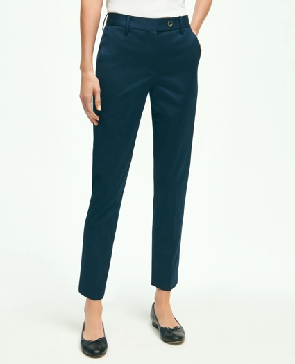 Stretch Cotton Pants, image 1