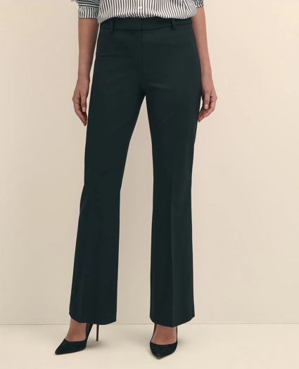 The Essential Brooks Brothers Stretch Wool Flare Leg Trousers, image 2