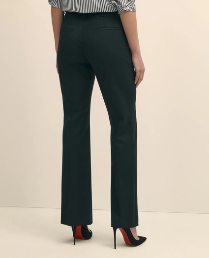 The Essential Brooks Brothers Stretch Wool Flare Leg Trousers, image 4