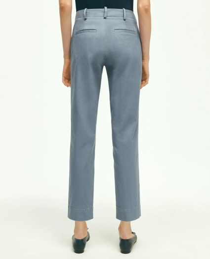 Garment Washed Stretch Cotton Chinos, image 3