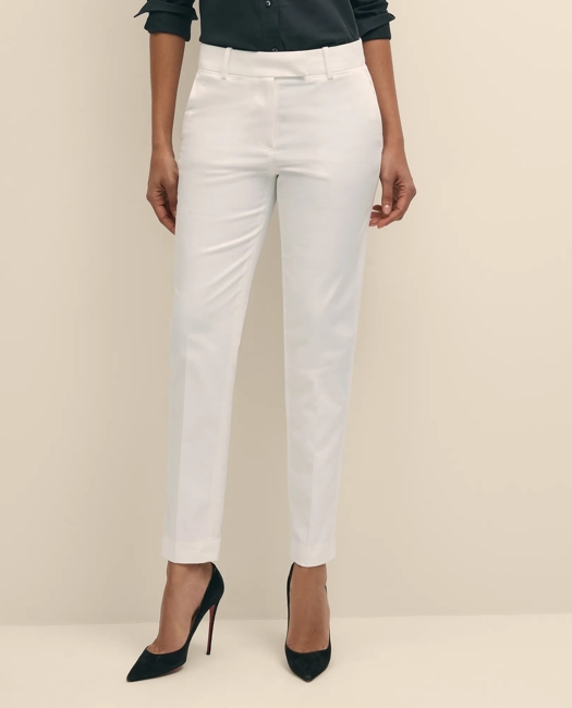 Stretch Cotton Seersucker Joggers