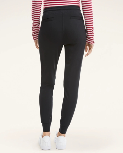 Jersey Drawstring Jogger Pants, image 3