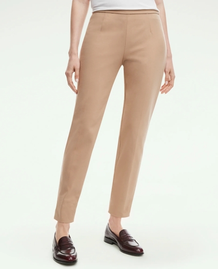 Side-Zip Stretch Cotton Pant, image 1