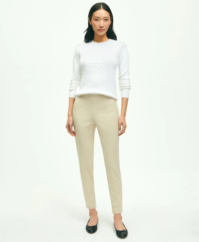 Side-Zip Stretch Cotton Pant, image 2