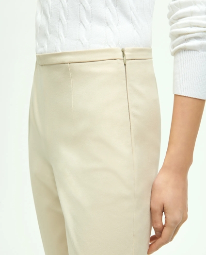 Side-Zip Stretch Cotton Pant, image 4