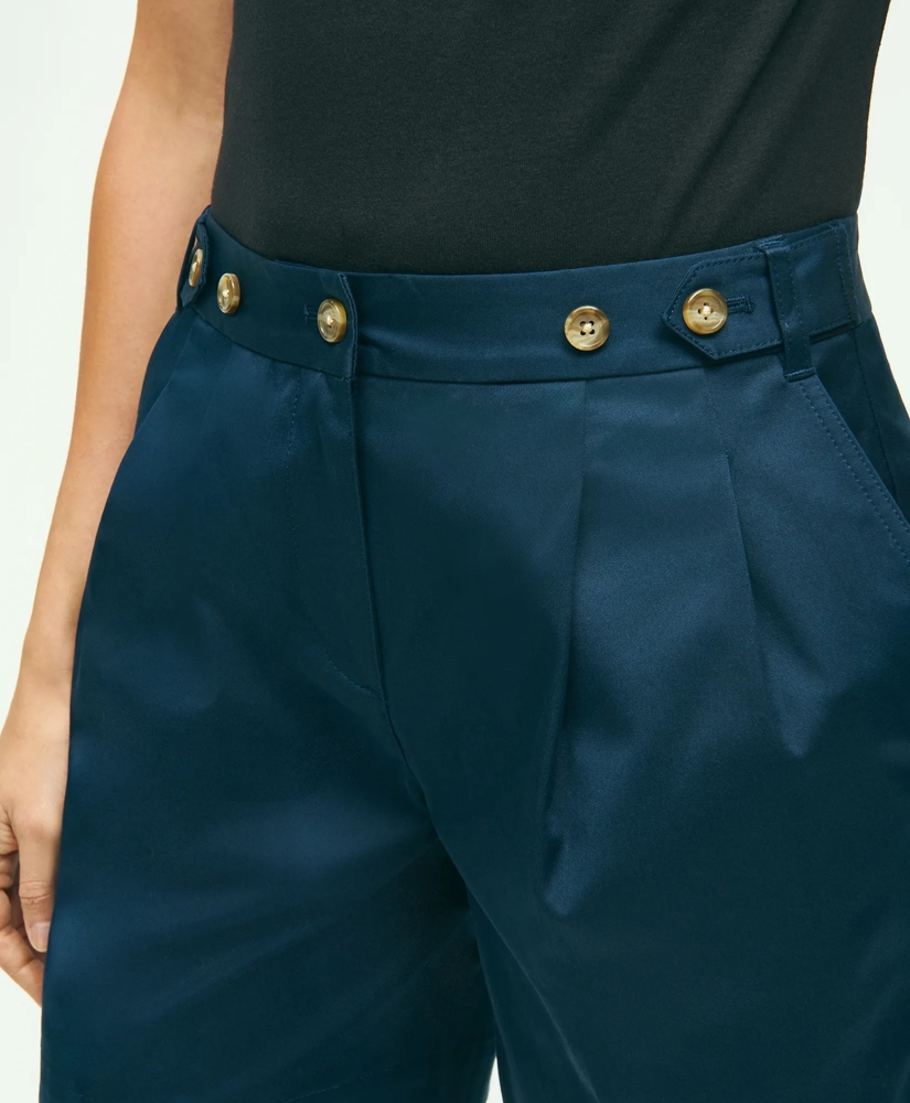 Stretch Cotton Twill Shorts, image 5