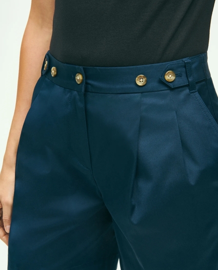 Stretch Cotton Twill Shorts, image 5