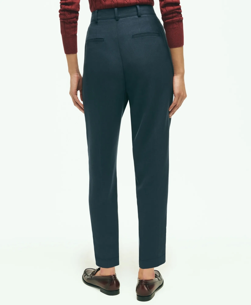 Slim Pleat-Front Cropped Pants, image 3