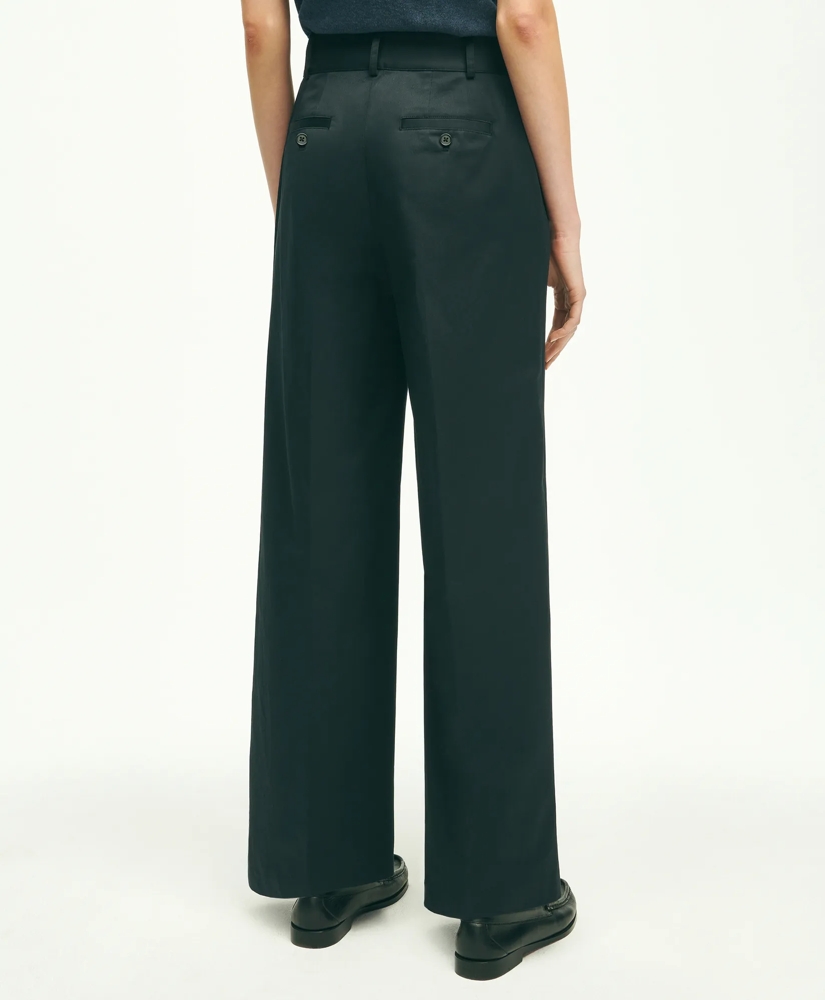 Cotton Twill Wide Leg Pants, image 4