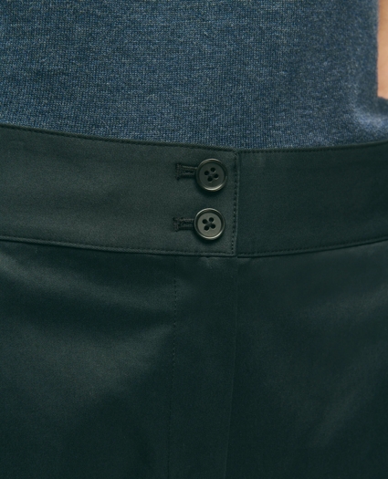 Cotton Twill Wide Leg Pants, image 5