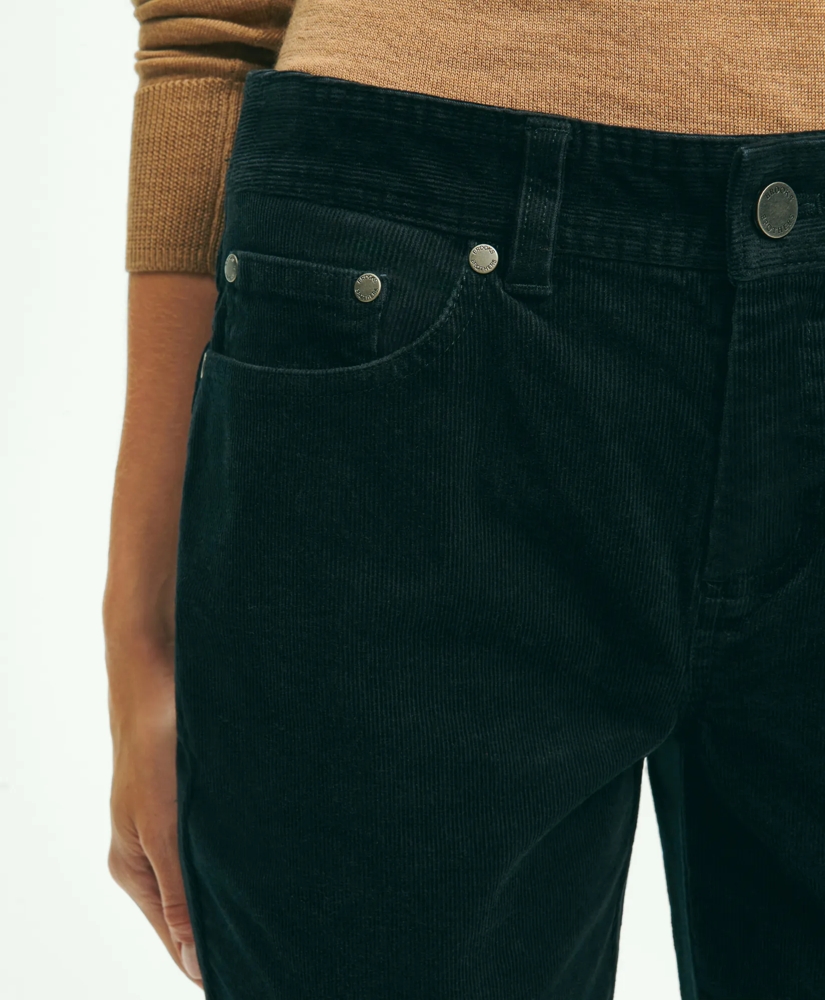 Stretch Cotton Corduroy 5-Pocket Pants, image 3