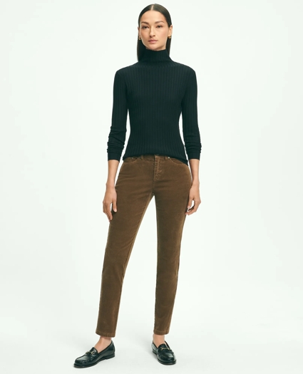 Stretch Cotton Corduroy 5-Pocket Pants, image 2