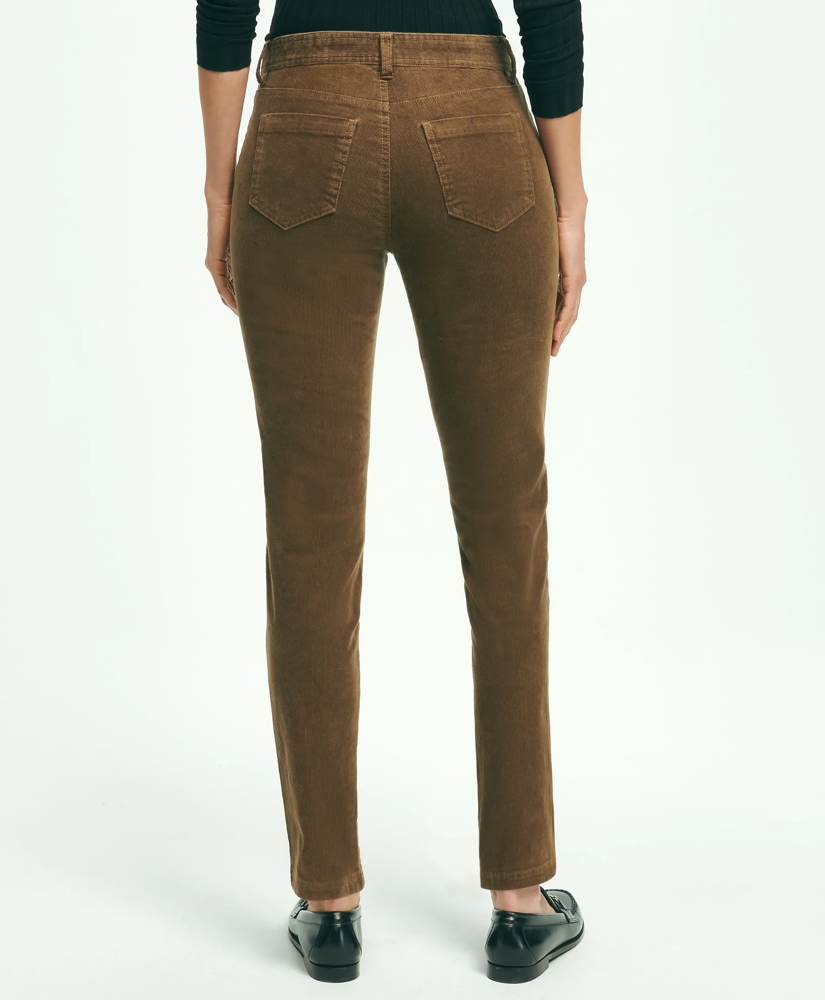 Stretch Cotton Corduroy 5-Pocket Pants, image 3