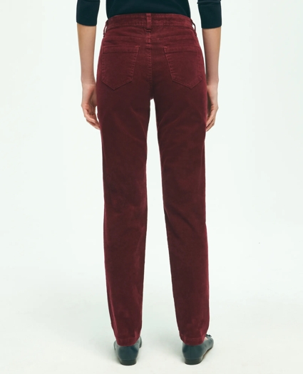 Stretch Cotton Corduroy 5-Pocket Pants, image 2