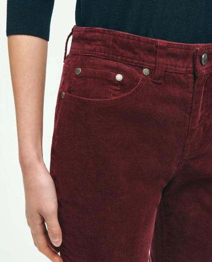 Stretch Cotton Corduroy 5-Pocket Pants, image 3
