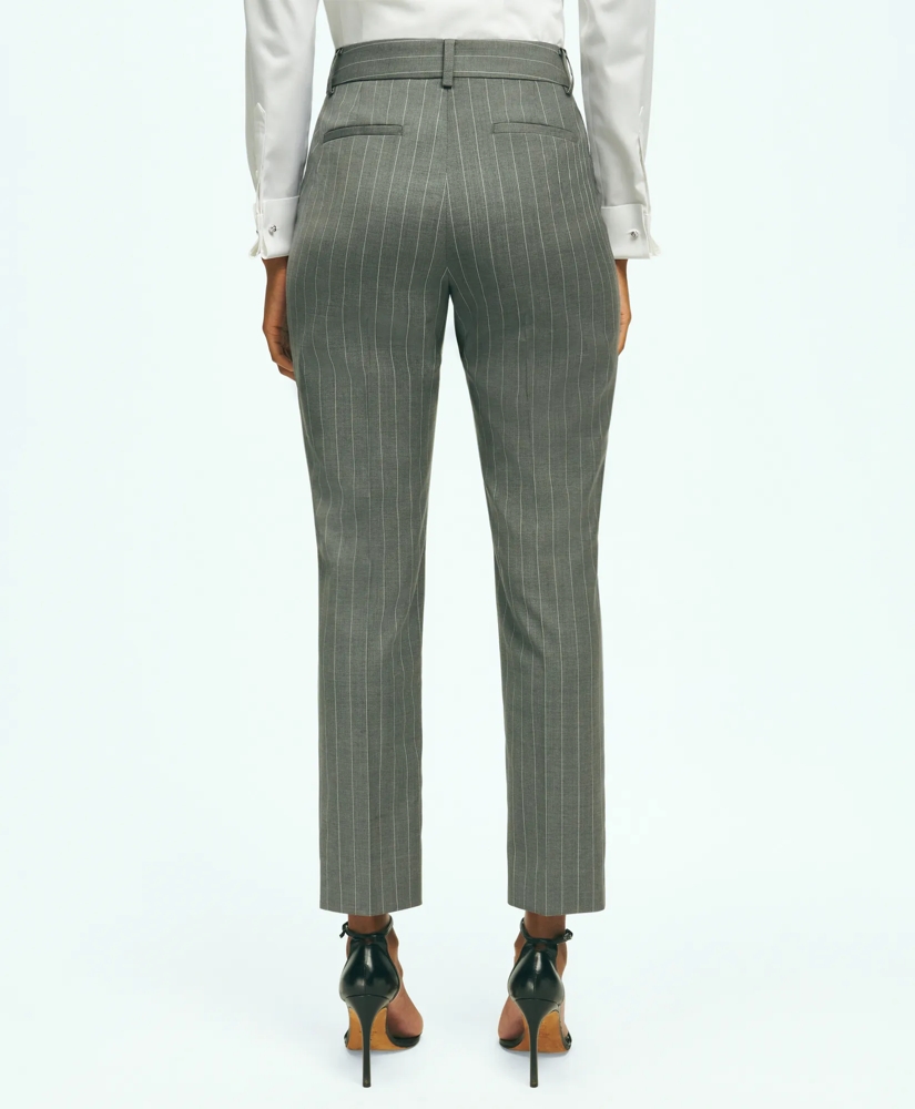 Pinstripe Pants in Wool Blend, image 3