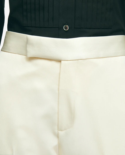 Black Fleece Tuxedo Pants in Wool, image 6