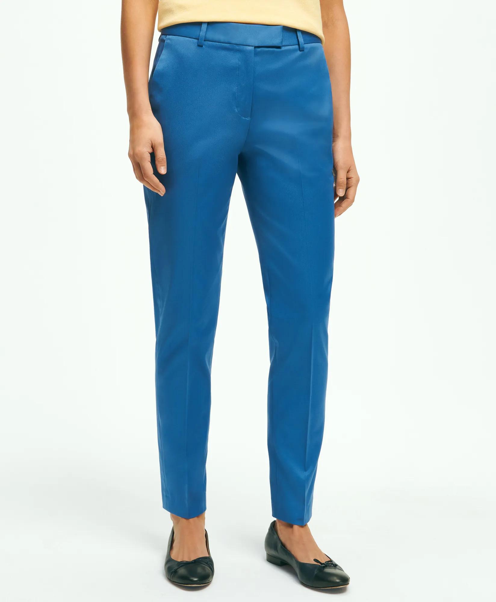 Cotton Sateen Pants, image 1