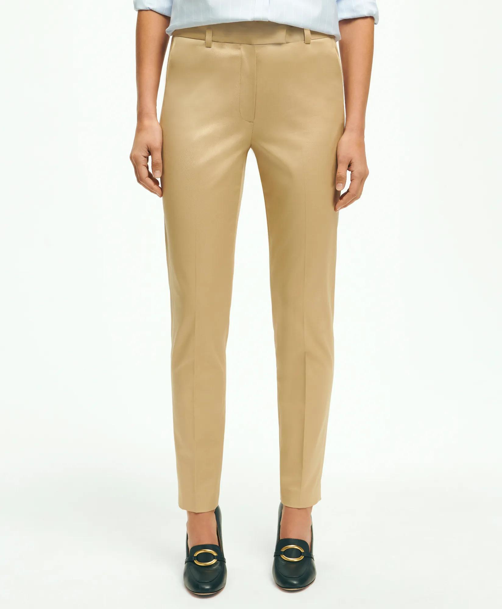 Cotton Sateen Pants, image 1