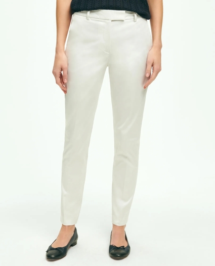 Cotton Sateen Pants, image 1