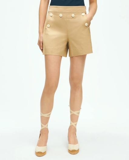 Sailor Shorts In Cotton Blend, image 1