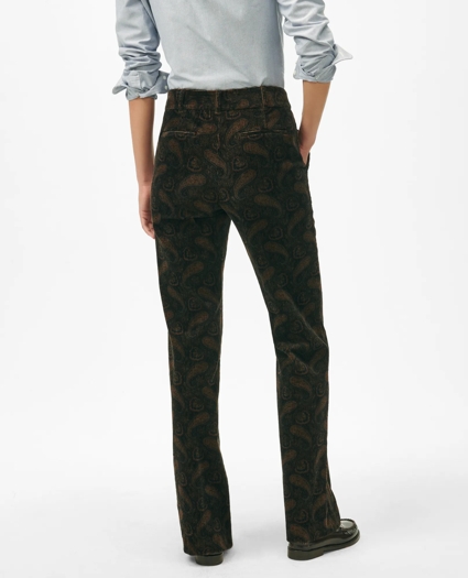 Trousers in Paisley Corduroy, image 2