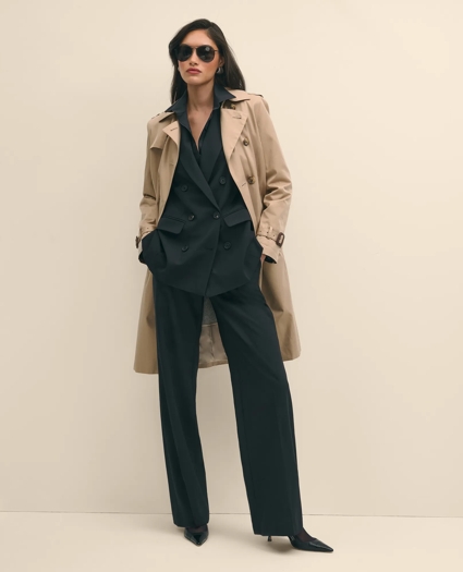 The Essentials Wide-Leg Trousers in Wool Blend, image 1