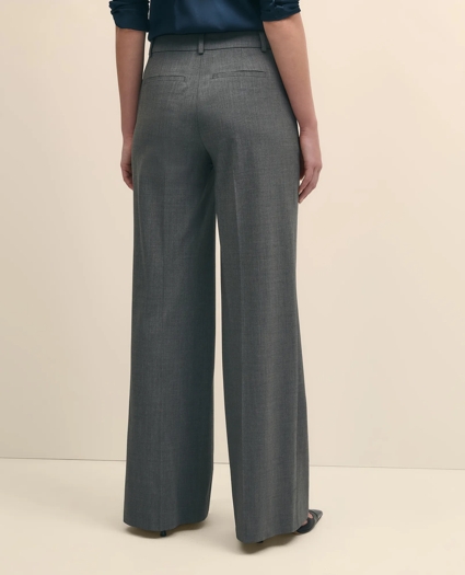 The Essentials Wide-Leg Trousers in Wool Blend, image 3