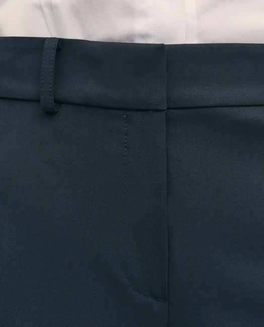 The Essentials Wide-Leg Trousers in Wool Blend