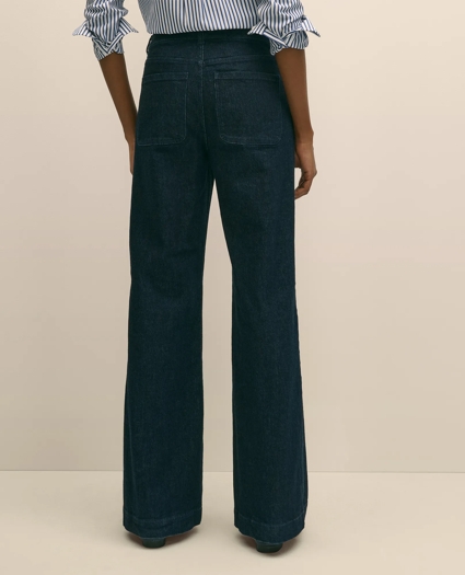 Patch Pocket Bootcut Jeans, image 4