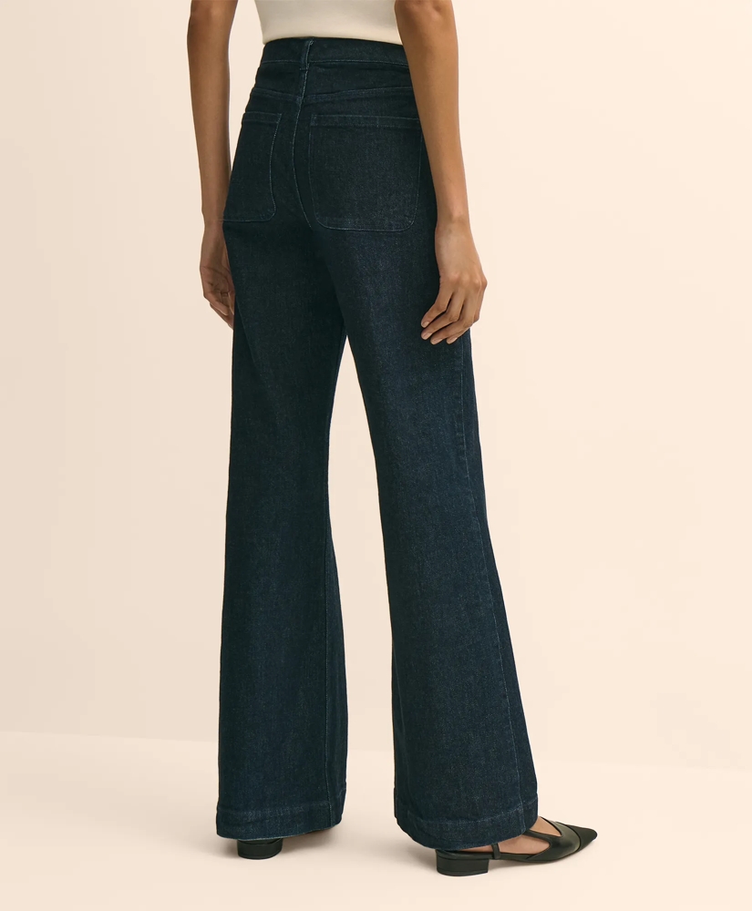 Patch Pocket Bootcut Jeans, image 5