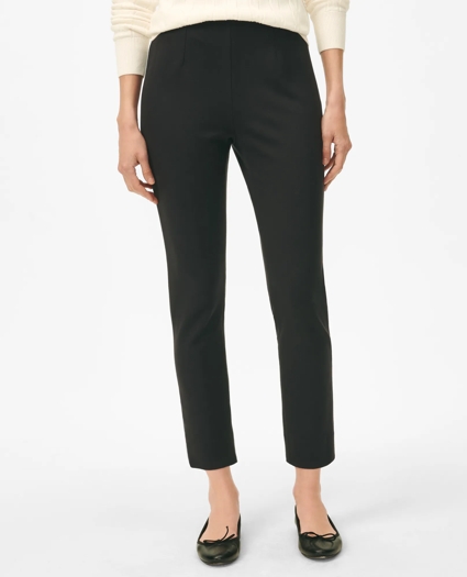High-Waisted Ponte Pants, image 1