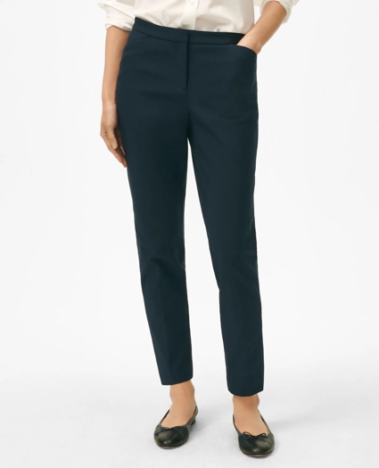 Bi-Stretch Straight Leg Pants, image 1