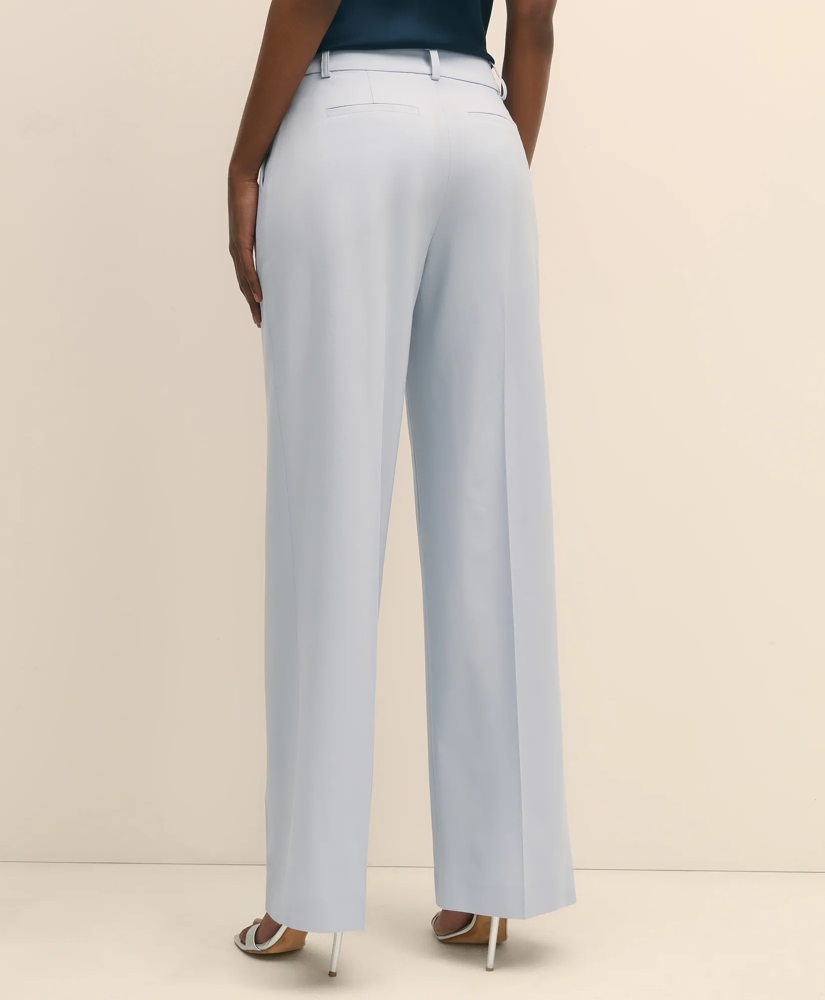 The Essentials Wool Wide Leg Trouser, image 4