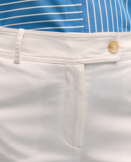 Cotton Twill Wide-Leg Pants, image 4