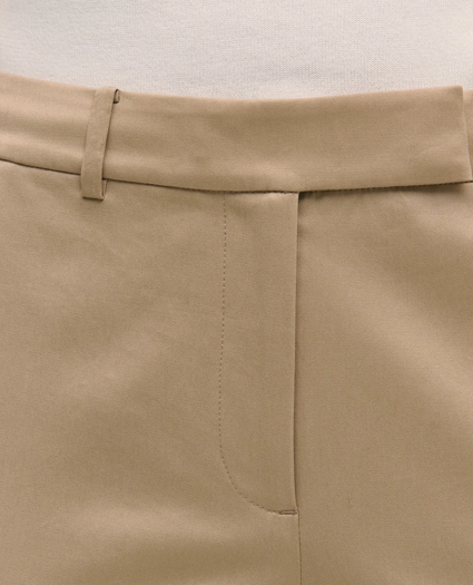 Cotton Sateen Slim Pants, image 4