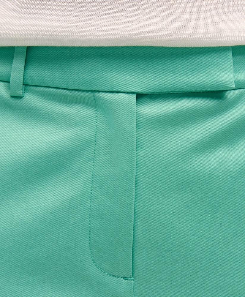 Cotton Sateen Slim Pants, image 4