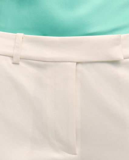 Cotton Sateen Slim Pants, image 3