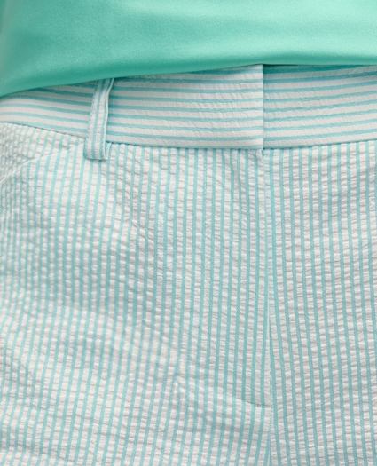 Seersucker Slim Fit Pants, image 3
