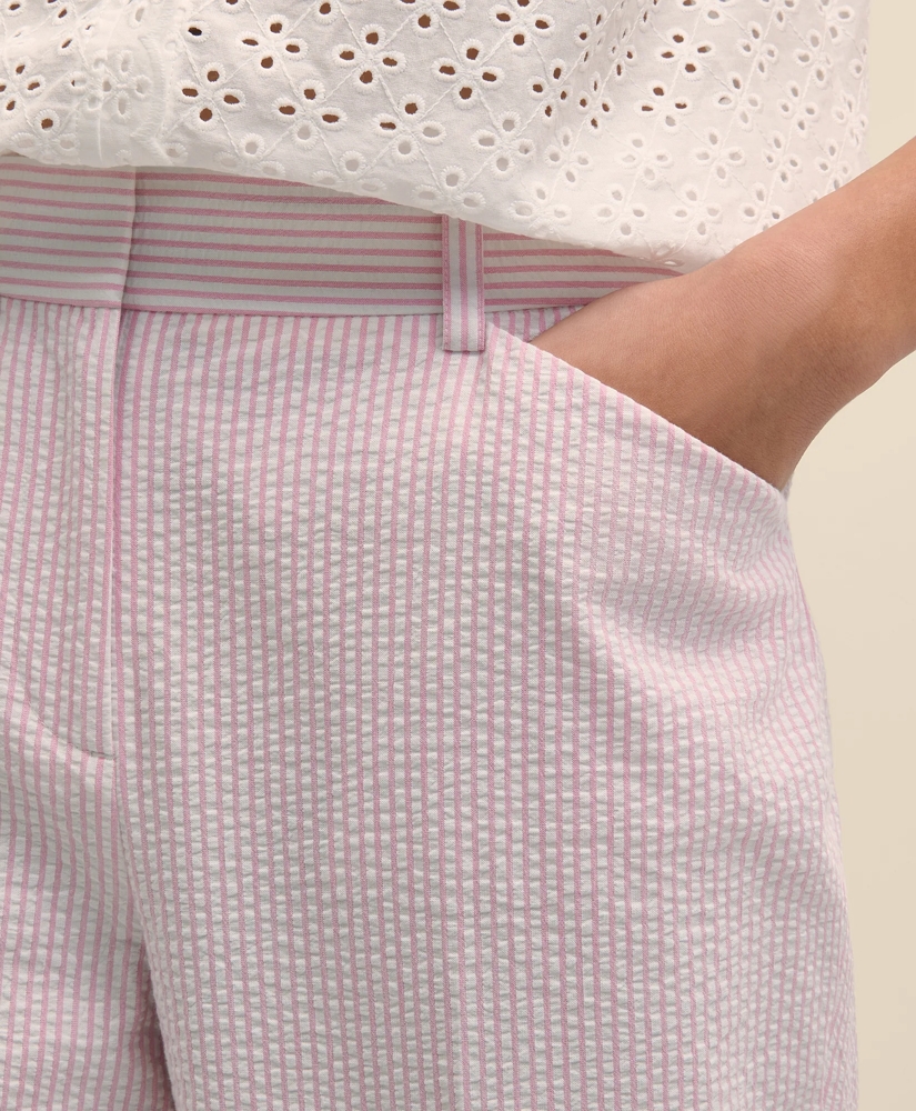 Seersucker Slim Fit Pants, image 3
