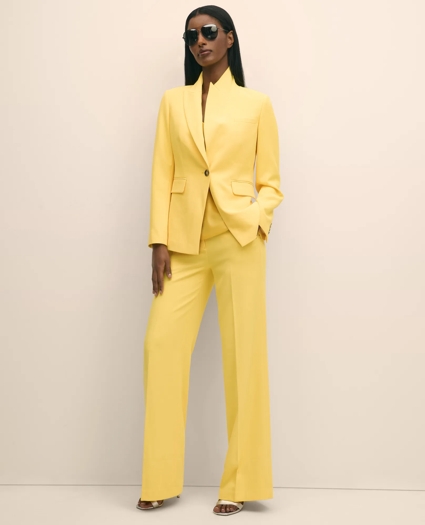 Fine Twill Wide-Leg Trousers, image 1