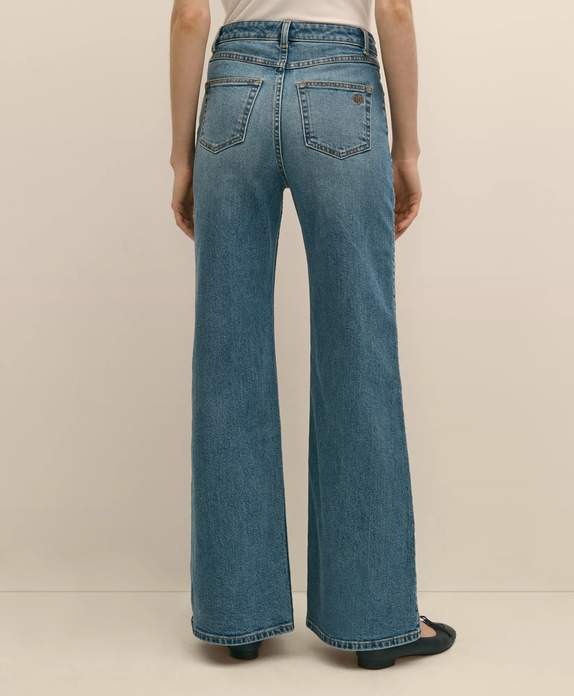 Denim Flare Jeans, image 4