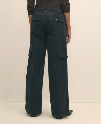 Relaxed Twill Cargo Pants, image 4